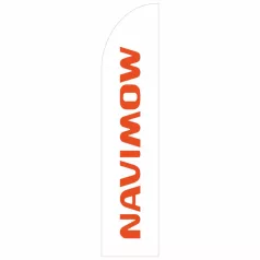 Navimow zászló 90x400cm - Navimow logó
