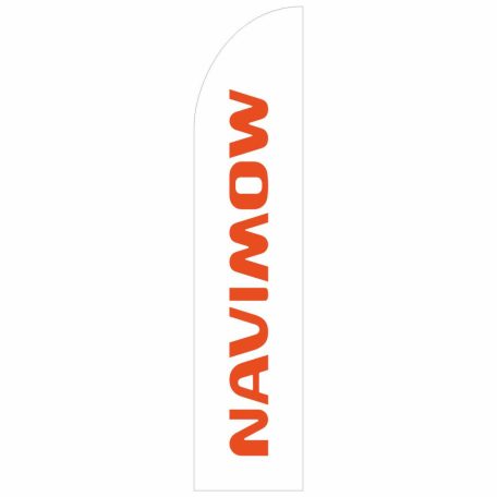 Navimow zászló 90x400cm - Navimow logó