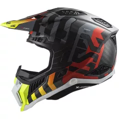   LS2 MX703 C Cross Bukósisak X-Force Barrier H-V Sárga Piros-06