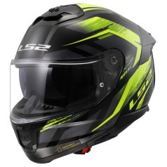 LS2 FF808 STREAM II FURY Fekete H-V Sárga-06