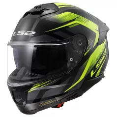 LS2 FF808 STREAM II FURY Fekete H-V Sárga-06
