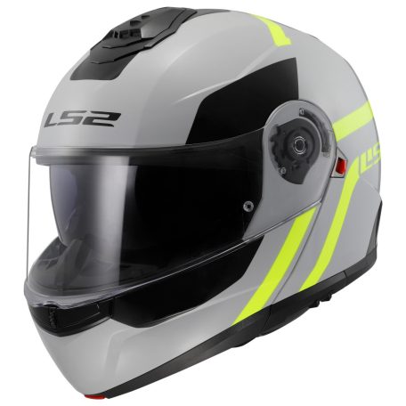 LS2 FF908 STROBE II AUTOX Szürke H-V Sárga-06