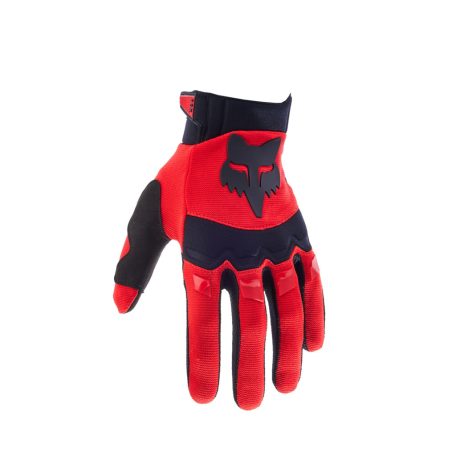 FOX Dirtpaw kesztyű - Fluo Piros MX24