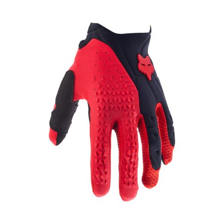 FOX Pawtector kesztyű - fekete/piros MX24