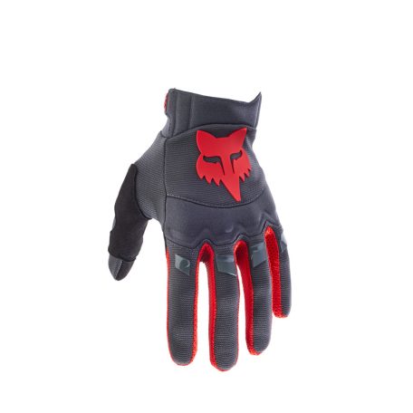 FOX Dirtpaw kesztyű Ce - szürke/piros MX24