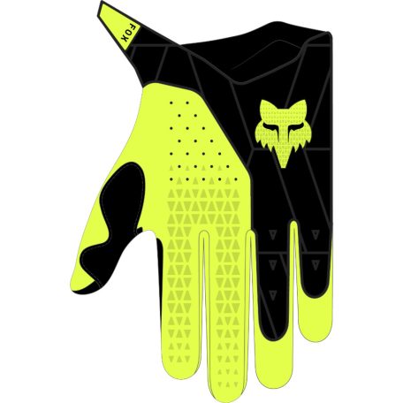 FOX Pawtector kesztyű - M, fekete/sárga MX24
