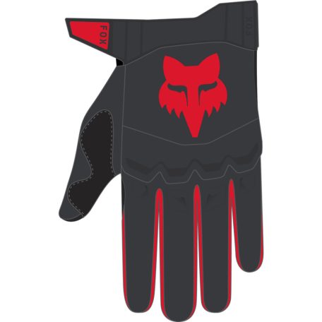 FOX Dirtpaw kesztyű Ce - L, szürke/piros MX24