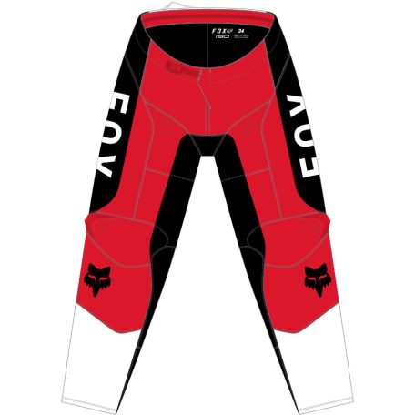 FOX 180 Nitro Nadrág - Extd Sizes - 40, Fluo Piros MX24
