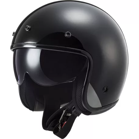 LS2 OF601 BOB II SOLID MATT Fekete-06 XL