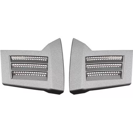 LS2 MX436 EVO Hátsó Szellőző Nyílás Matt Titanium