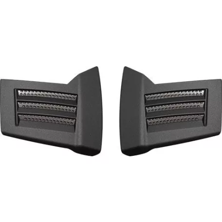 LS2 MX436 EVO Hátsó Szellőző Nyílás Matt Metal Titanium