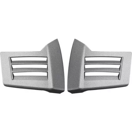 LS2 MX437 EVO Hátsó Szellőző Nyílás Matt Titanium