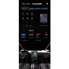 UTV/SSV Smart Commanding képernyő állvány Po