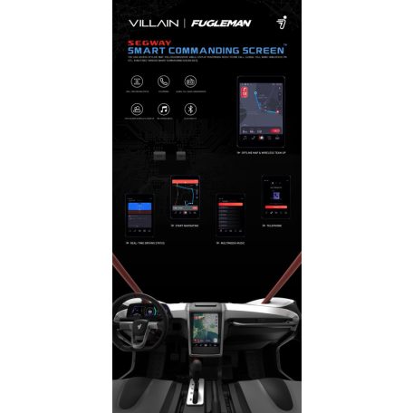 UTV/SSV Smart Commanding képernyő állvány Po