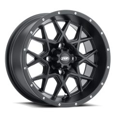 ITP HURRICANE 15x7 (5+2) 4/136 Matt fekete