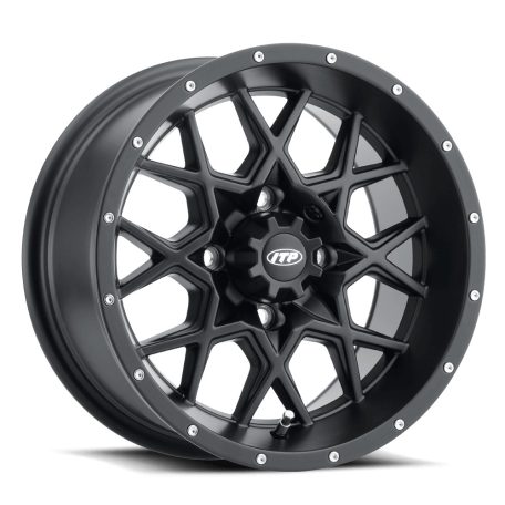 ITP HURRICANE 15x7 (5+2) 4/136 Matt fekete