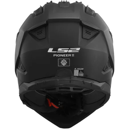 LS2 MX702 PIONEER II MATT Fekete-06
