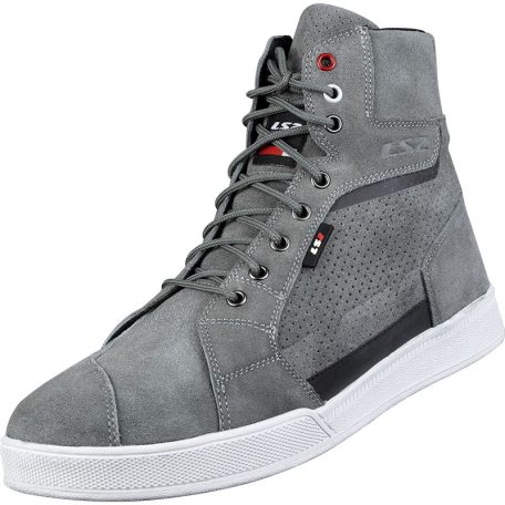 Motoros Csizma LS2 DOWNTOWN MAN BOOTS DARK GREY