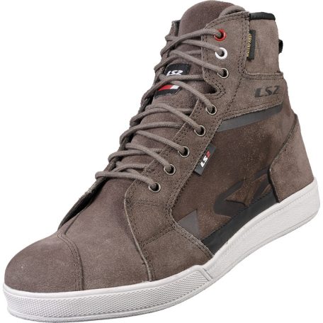 Motoros Csizma LS2 DOWNTOWN MAN BOOTS WP TAUPE