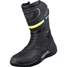 Motoros Csizma LS2 GOBY LADY BOOTS WP BLACK H-V YELLOW