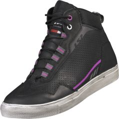 Motoros Csizma LS2 ZOE LADY BOOTS BLACK PURPLE