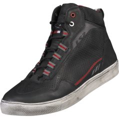 Motoros Csizma LS2 ZOE MAN BOOTS BLACK RED