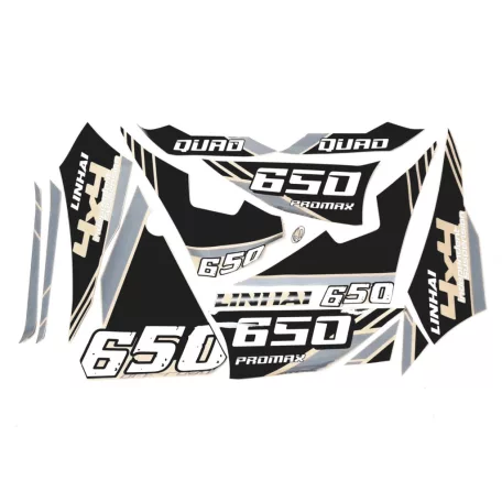 MATRICA KÉSZLET LINHAI LOGÓ AZ ATV650 PROMAX EFI SZÁMÁRA