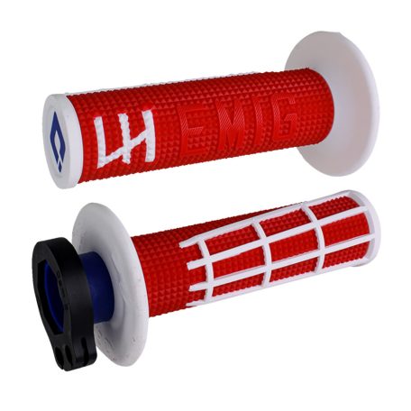 ODI GRIPS EMIG 2.0 - V2 LOCK-ON markolat VÖRÖS/Fehér