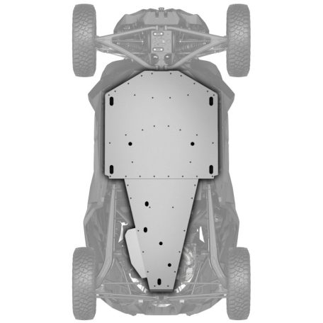XRW Haspáncél KIT ALU 6mm - CAN-AM MAVERICK R (2024+)