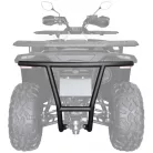 XRW HÁTSÓ LÖKHÁRÍTÓ ALUMÍNIUM SX6 FEKETE - SEGWAY SNARLER AT5 S / L