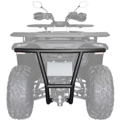   XRW HÁTSÓ LÖKHÁRÍTÓ ALUMÍNIUM SX6 FEKETE - SEGWAY SNARLER AT5 S / L