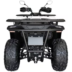   XRW HÁTSÓ LÖKHÁRÍTÓ ALUMÍNIUM SX6 FEKETE - SEGWAY SNARLER AT5 S / L
