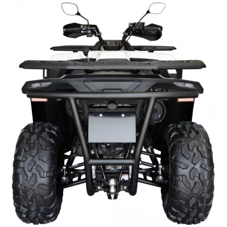 XRW HÁTSÓ LÖKHÁRÍTÓ ALUMÍNIUM SX6 FEKETE - SEGWAY SNARLER AT5 S / L