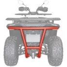XRW HÁTSÓ LÖKHÁRÍTÓ ALU SX6 PIROS 2560 - SEGWAY SNARLER AT5 S/L