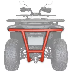   XRW HÁTSÓ LÖKHÁRÍTÓ ALU SX6 PIROS 2560 - SEGWAY SNARLER AT5 S/L