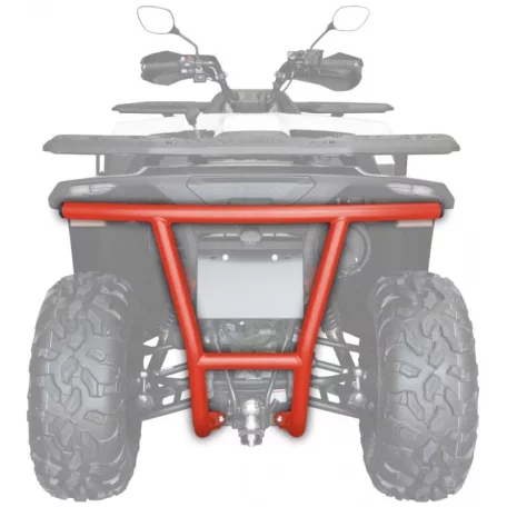 XRW HÁTSÓ LÖKHÁRÍTÓ ALU SX6 PIROS 2560 - SEGWAY SNARLER AT5 S/L