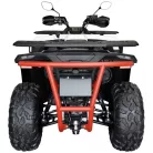XRW HÁTSÓ LÖKHÁRÍTÓ ALU SX6 PIROS 2560 - SEGWAY SNARLER AT5 S/L