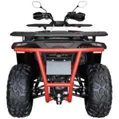   XRW HÁTSÓ LÖKHÁRÍTÓ ALU SX6 PIROS 2560 - SEGWAY SNARLER AT5 S/L