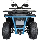 XRW HÁTSÓ LÖKHÁRÍTÓ ALU SX6 KÉK RAL 5012 - SEGWAY SNARLER AT5 S/L
