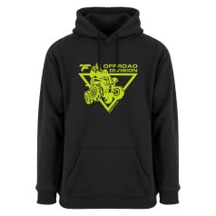 Finntrail kapucnis ATV / QUAD fekete-sárga XXL