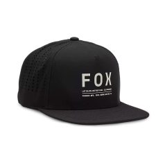 FOX Non Stop Tech Snapback sapka - OS, Fekete
