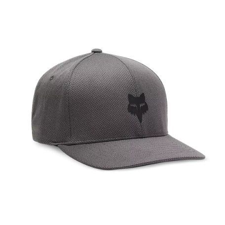 FOX Head Tech Flexfit sapka, acélszürke