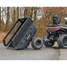 SHARK ATV / QUAD UTÁNFUTÓ KERT 300 FEKETE oldalfalmagasítóval