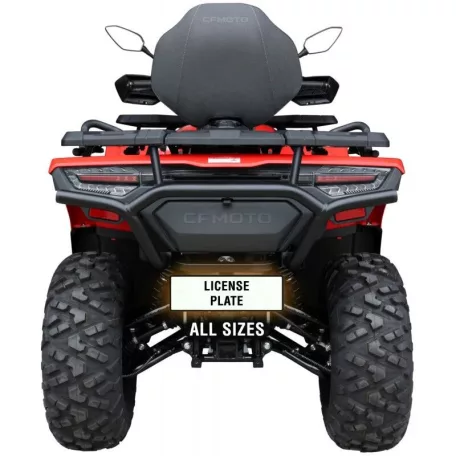 XRW HÁTSÓ LÖKHÁRÍTÓ CX8 FEKETE - CFMOTO CFORCE 450-520 L (2022+)