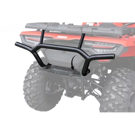 XRW HÁTSÓ LÖKHÁRÍTÓ CX8 FEKETE - CFMOTO CFORCE 450-520 L (2022+)