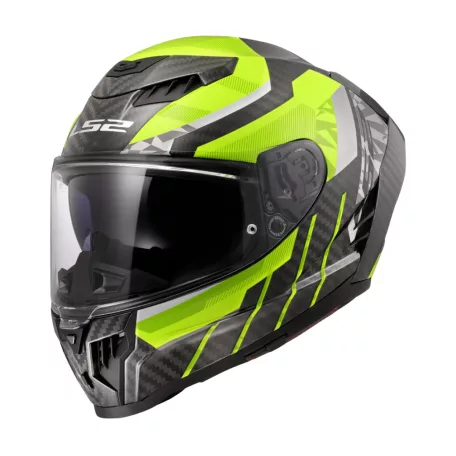 LS2 FF807 DRAGON TRAX H-VIS SÁRGA L