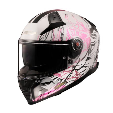 LS2 FF811 VECTOR II DARFLO GL.WHITE PINK-06 XS