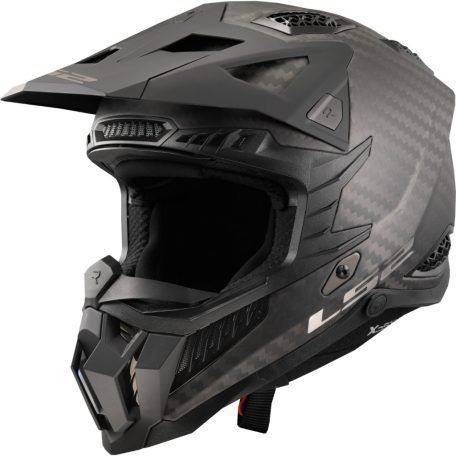 LS2 MX703 C X-FORCE MATT SZÉN-06 XS