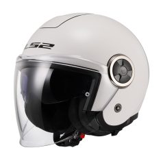 LS2 OF620 KLASSZIKUS EGYSZÍNŰ FEHÉR-06 3XL