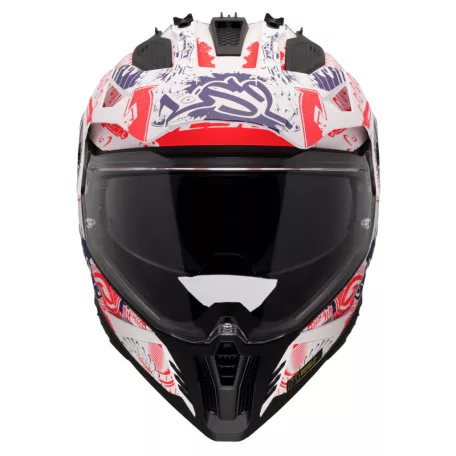 LS2 MX702 PIONEER II FANTASY WHITE RED BLUE-06